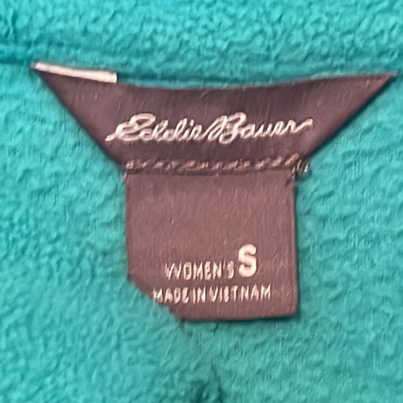 Eddie Bauer Quarter Zip Fleece Pullover Small - Picture 2 of 5